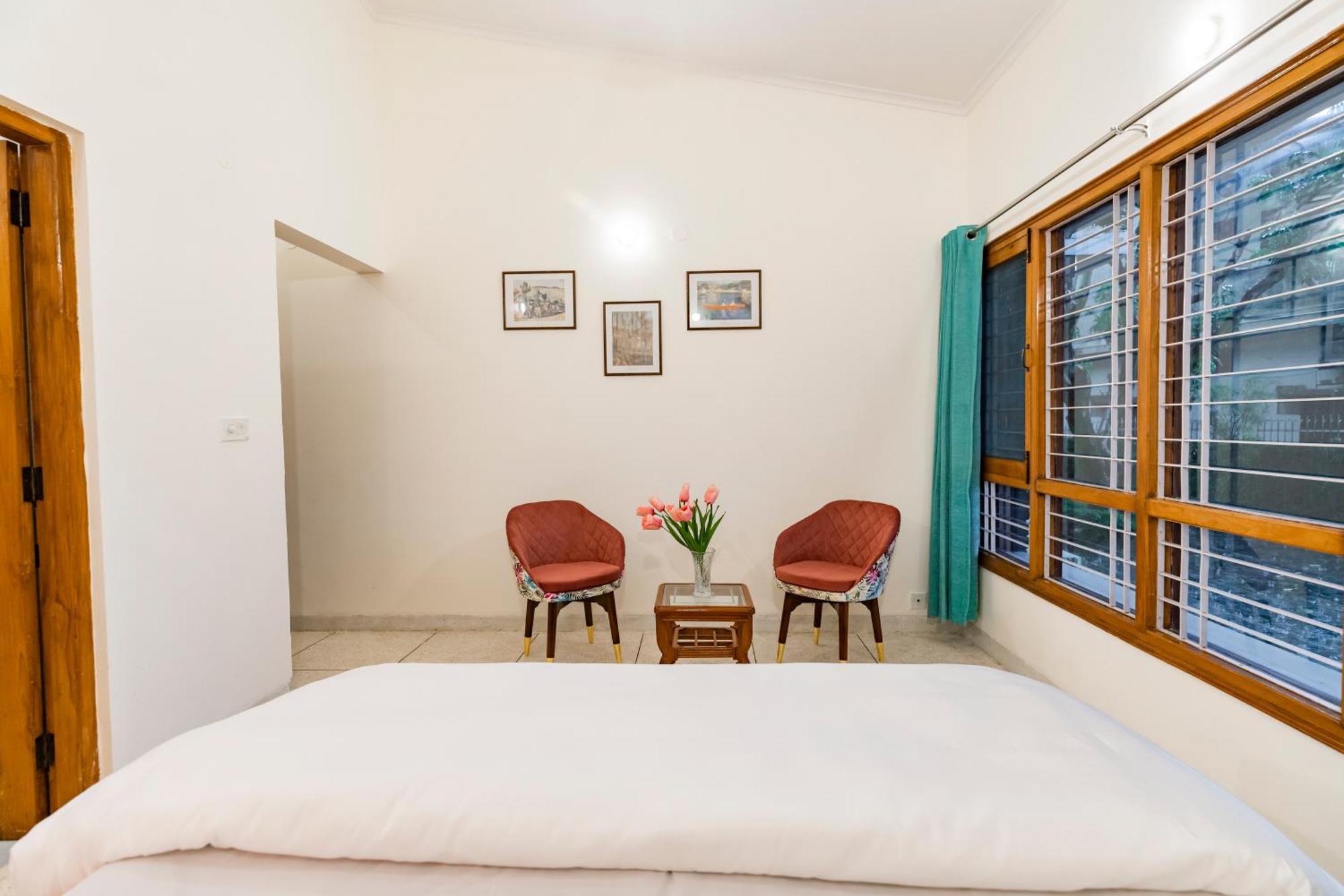 Saffronstays Doon Garden Villa - Near Doon School And Mall Road Dehradun Bagian luar foto